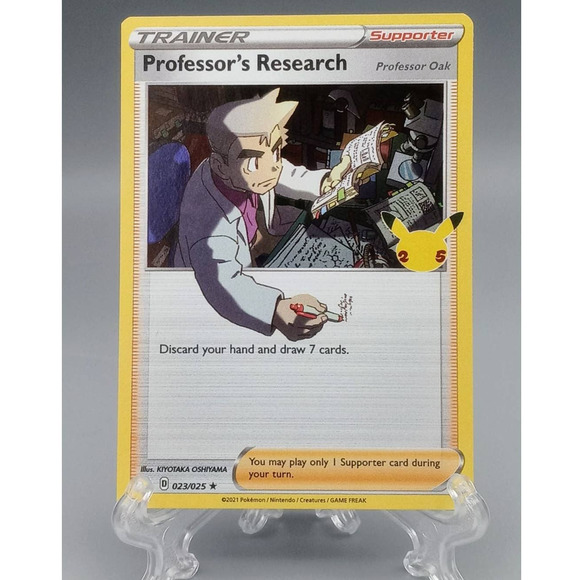 Pokemon Other - Pokemon Professor Oak - Celebrations